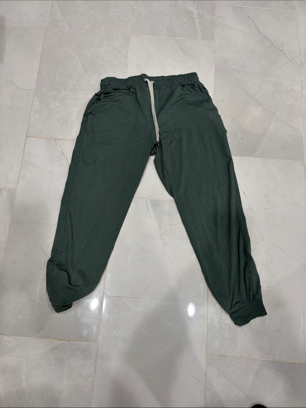 Vuori Dark Green Drawstring Joggers - women’s